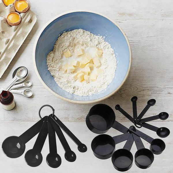 

10pcs/5pcs plastic measuring cups and measuring spoon scoop baking cooking mini scales tools for coffee tea kitchen gadgets other kitchen to