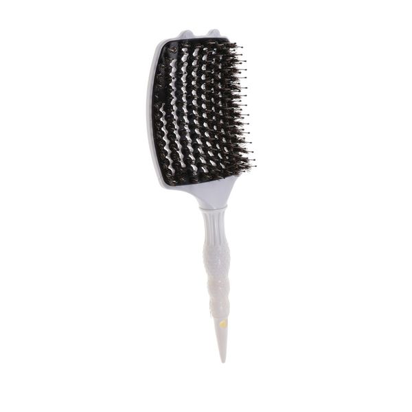 

anti-static scalp massage hair comb brush f long short curly straight hair, Silver