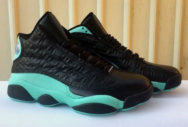 

топ qaulitys jumpman 13 мужчины дети баскетбол обувь hyper pink бароны черный кот дышать обувь 13s mens trianers спорт sneaker, Black