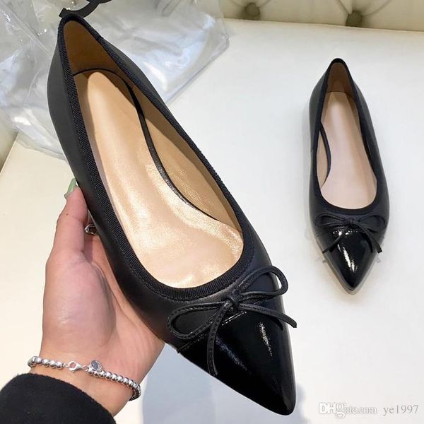 

pointed flat shoes,womens ballet shoes,fashion party dress shoes, casual dress leather shoes,breathable and comfortabl qs, Black