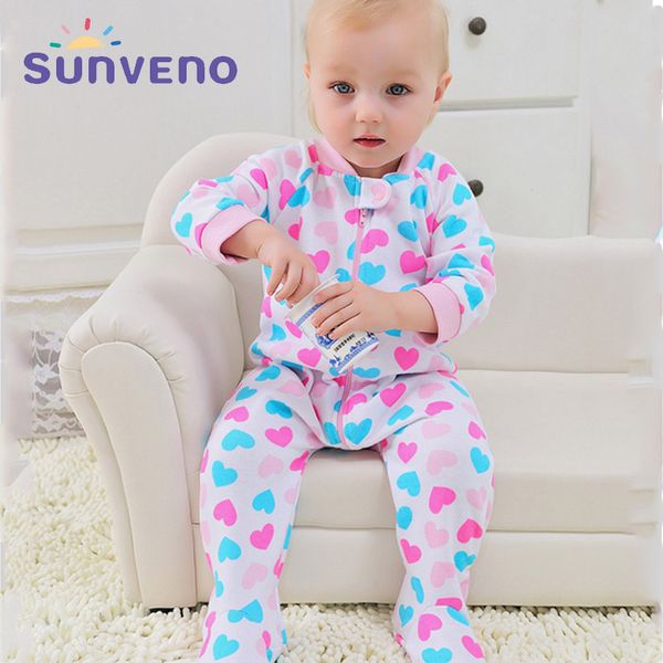 

sunveno newborn 6-24m baby girl boy clothing newborn rompers infant jumpsuit baby cartoon costumes pajamas, Blue