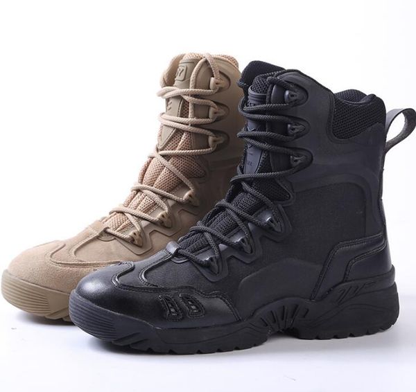 

man tactical army outdoor camping hiking trekking combat climbing boots hunting wear-resistance sneakers with high quality