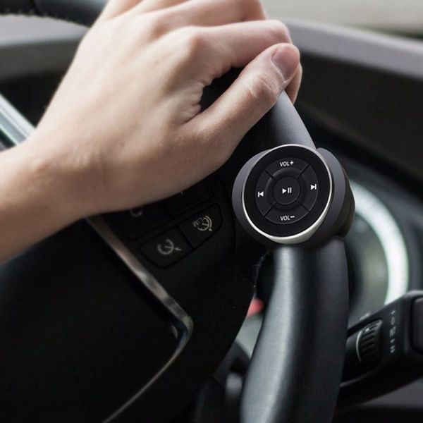

мини автомобиль пульт дистанционного управления bluetooth 4.0 автомобильный bluetooth рулевое колесо мобильный телефон пульт дистанционного