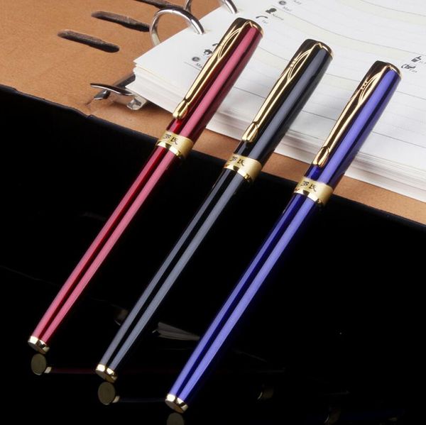 

бесплатная доставка классический дизайн luoshi марка металл шариковая ручка управление исполнительный подпись дать pen 959, Blue;orange