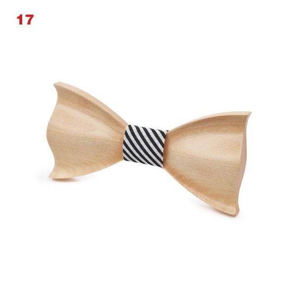 

men 3d handmade wooden bow tie butterfly bowtie marriage wedding party business accessories ql sale, Blue;white