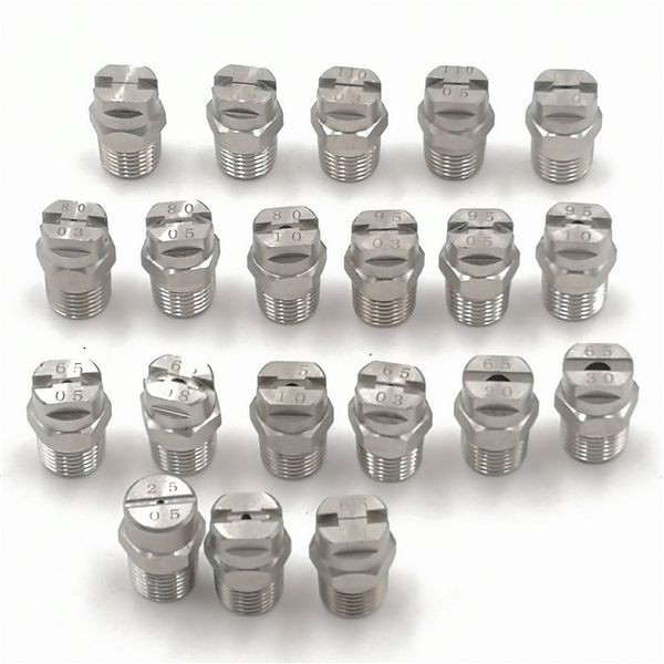 

1/4" inch industrial flat fan vee jet water spray nozzle,flat fan spray nozzle,industrial/factory cleaning nozzle