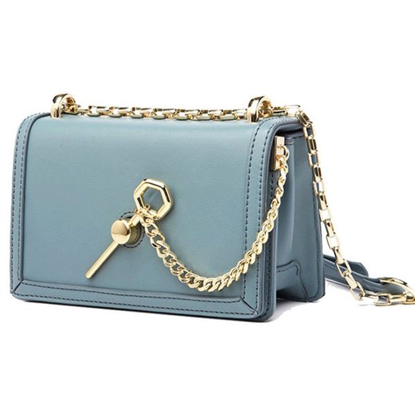 

2020 fashion luxury small bag new simple hardware key design single shoulder transmission chain handbag ing