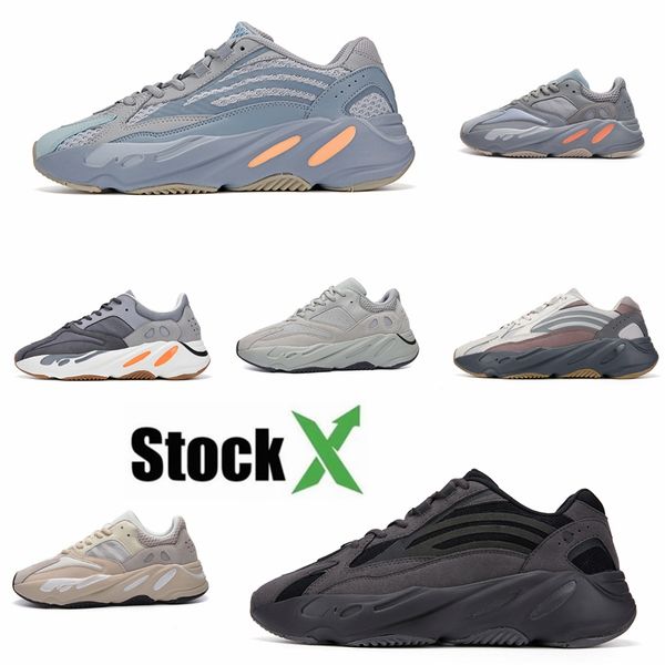 

hospital blue magnet vanta 700 boost wave static runner men's and women's designer sneakers 700 kanye west sneakers running shoes