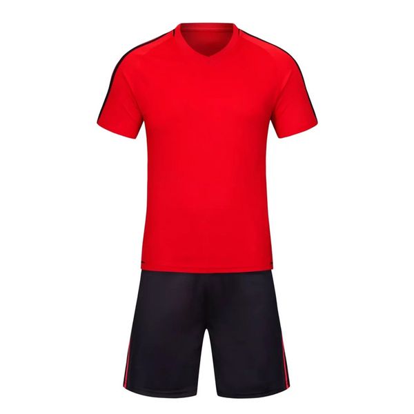 

discount men training football sets with shorts uniforms reversible football jerseys for that home and away look kits sports c08-11, Blue;black