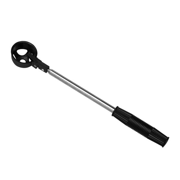 

golf ball scoop telescopic stainless steel shaft retractable 2 meter ball retriever golf accessories