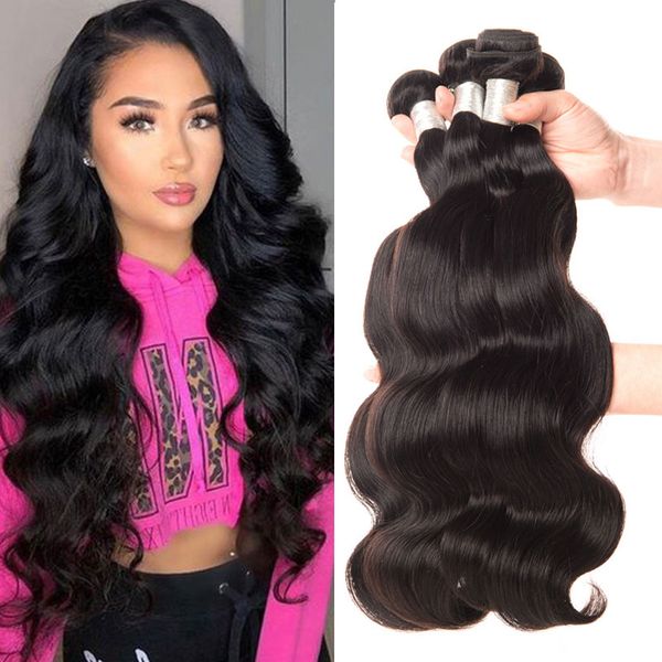 100g Malaysian Hair Bundles Body Wave Can Be Dyed Unprocessed Virgin Human Hair Bundles Body Wave Hair Weft Extensions Affordable