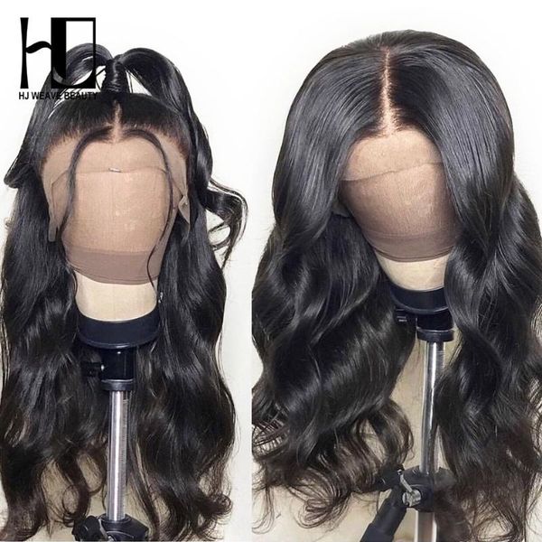 

lace wigs peruvian body wave wig 360 frontal 250% density human hair for women pre plucked with baby fee, Black;brown