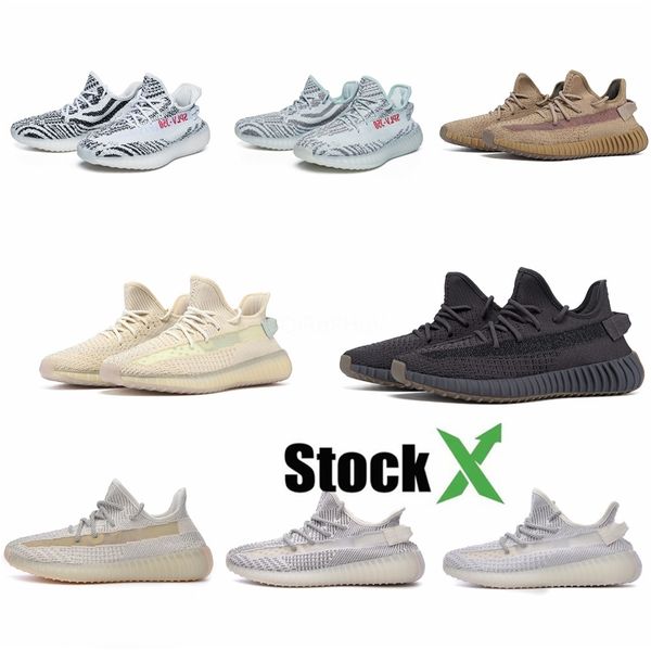 

kanye west v3 men women running shoes clay true form hyperspace antlia synth white black static reflective designer sneakers size 35-45 #qa2