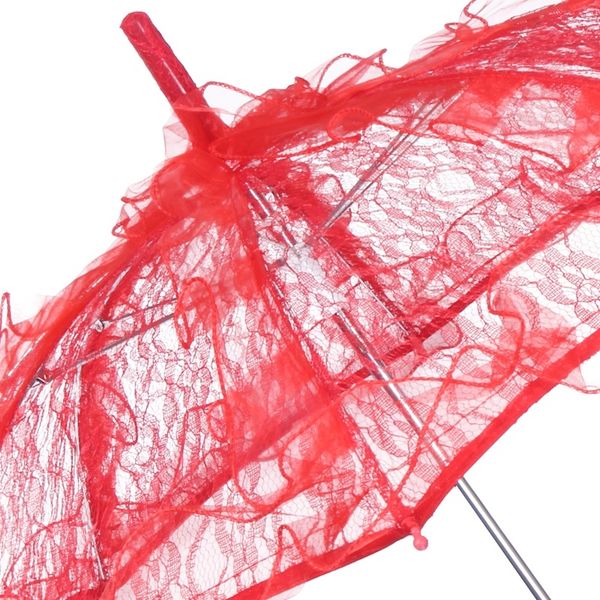 

promotion lace parasol wedding lace flower wedding bride parasol umbrella red umbrellas
