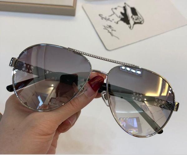 

sunglasses for men and women designer summer style 4s105 anti-ultraviolet retro plate oval full frame fashion random box, White;black