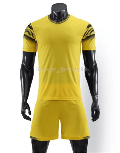 

new arrive blank soccer jersey #904-16 customize quick drying t-shirt club or team jersey contact me uniforms football shirts, Black;yellow