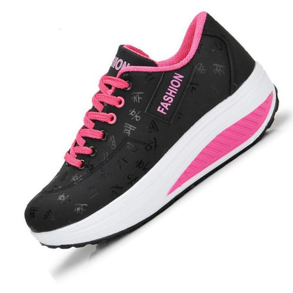 

female sandals new arrival breathable platform calzado deportivo black wedges sneakers shoes outdoor jogging mujer womens shoes