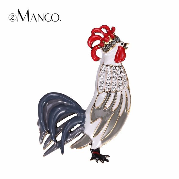 

emanco винтаж брошь для женщин платье броши булавки ювелирные изделия шикарные очаровательные милые птицы эмаль модные украшения y200323, Gray