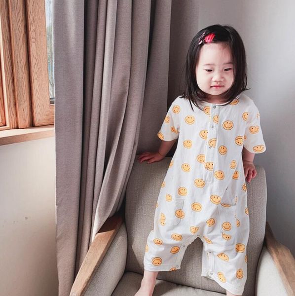 

2020 new wholesale girls boys overalls summer cotton fashion kids shorts 2-7t ho970, Blue