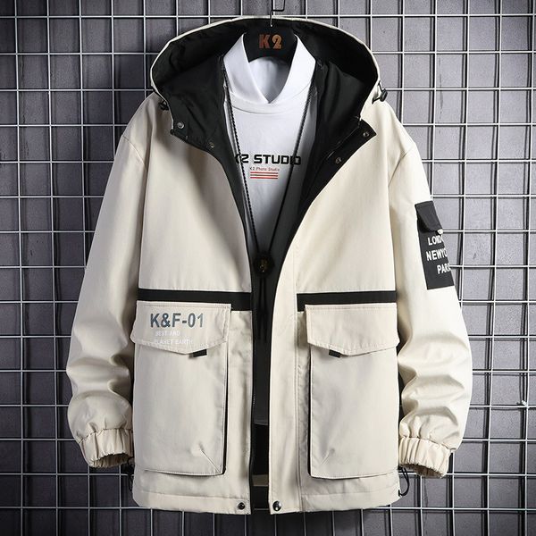 

from the beginning of spring and autumn coat men 2020 new style korean-style trend workwear on clothes casual versatile clip, Black;brown