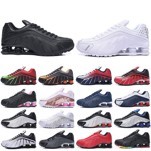 

designer running shoes for men women r4 nz deliver black metallic gold black silver triple black white sneakers trainers us 5-12, White;red