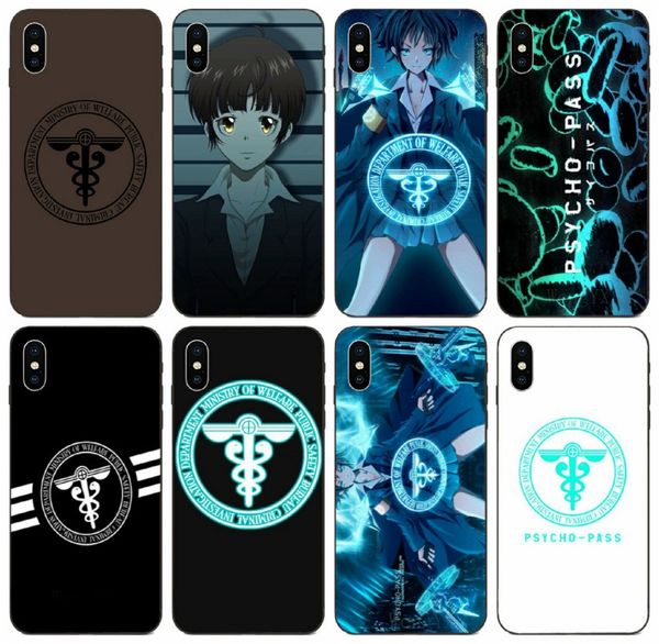 

tongtrade] medical cartoon psycho pass logo case for iphone 11 pro max x xs xr 6s 5s 5c 5 se galaxy j7 huawei mate 7 8 9 redmi note 5a case