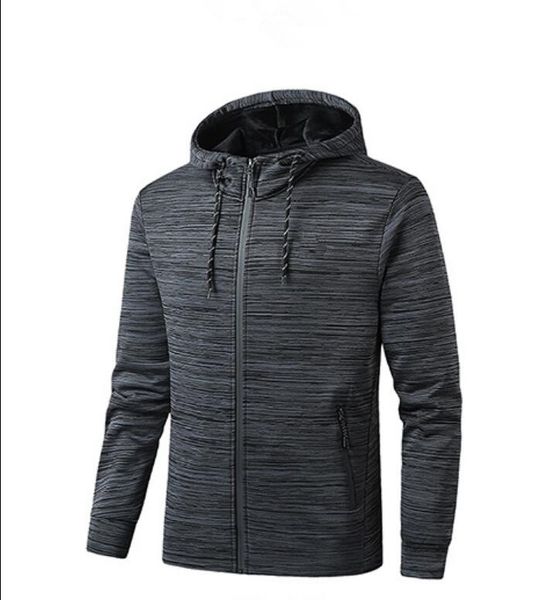 

2019 new fa25188 autumn sport jacket mens casual hooded outwear windbreaker coats male fashion college zipper jacket hommes hoodies, Black