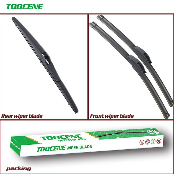 

front and rear wiper blades for dodge journey 2008 onwards rubber windscreen windshield wipers auto car accessories 24+18+12