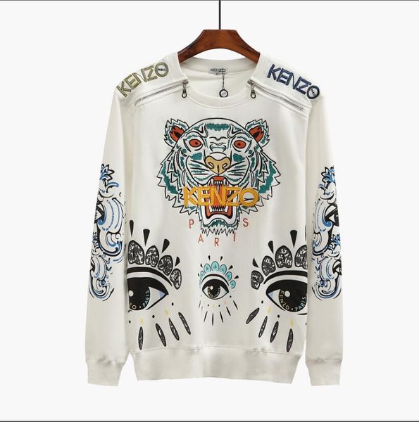 

new men's summer new fashion sports sweater printing short-sleeved men's t-shirt embroidered cotton t-shirt men's sweater---6, Black