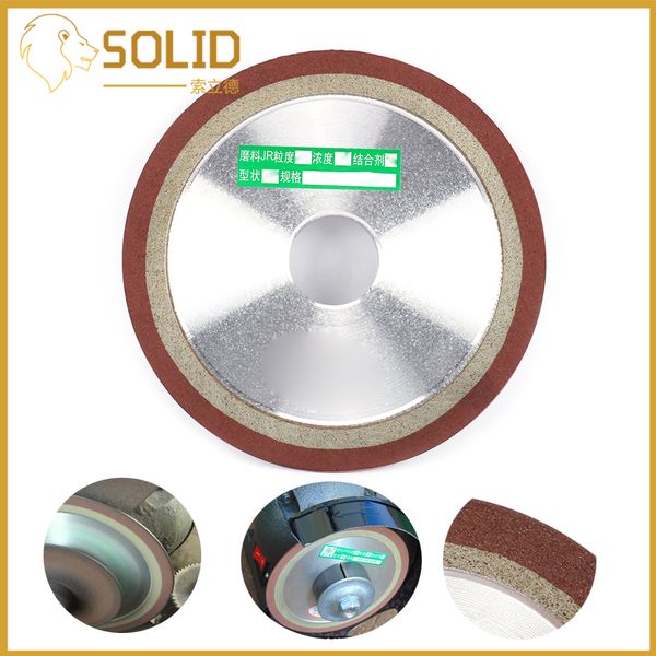 

150mm diamond grinding wheel hypotenuse carbide grinding disc for tungsten steel milling cutter sharpener sharpen blade sawtooth