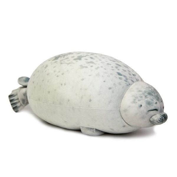 chubby angry seal pillow