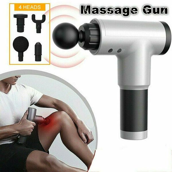 

muscle massage gun sport percussive vibration therapy massager body relaxation pain relief recovery slimming exercising massager