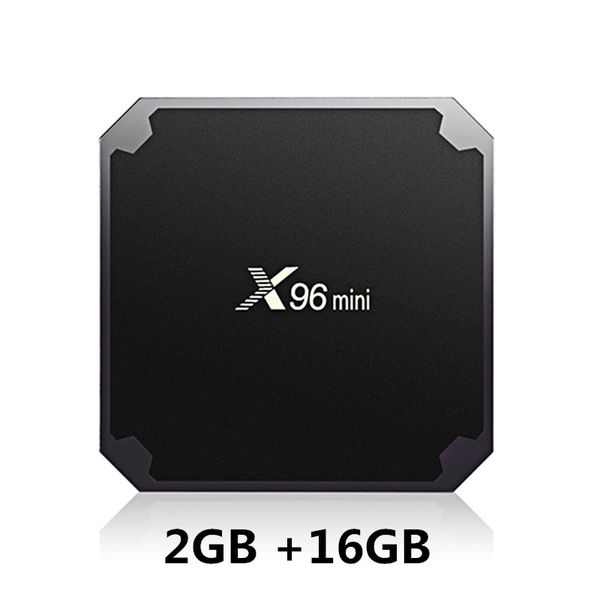 

2 ГБ 16 ГБ X96 мини Android TV BOX Android 7.1 Smart TV Box Amlogic S905W четырехъядерный процессор 2,4 ГГц WiFi