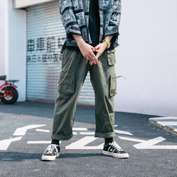 

men pants zippidy streetwear hip hop winter pants men cargo joggers street fashion korean streetwear hiphop winter pant, Black