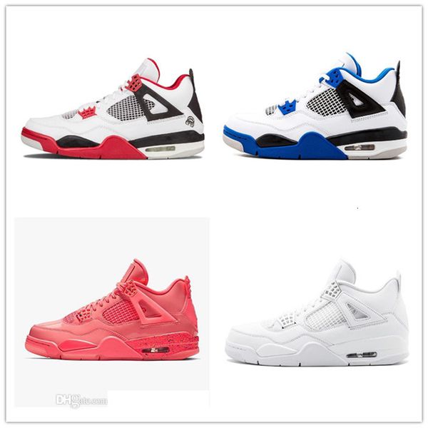 

4s bred white cement 4 iv loyal cactus jack cool grey mens basketball shoes fiba unc mushroom denim blue sports sneaker