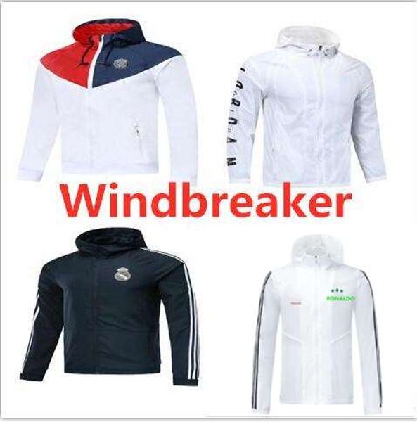 

2019 real madrid paris jackets windbreaker 2019 2020 tracksuit mbappe icardi lukaku cavani pogba isco james mens football training jacket, Black;yellow