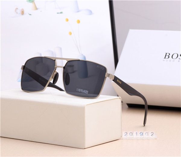

new mens designer polarized sunglasses square lentes men luxury designer brand 1l boss glasses 1l uv400, Black