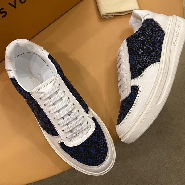 

2020 a5 new fashion casual men shoes, comfortable luxury men shoes leather sneakers original box packaging zapatos hombre, Black