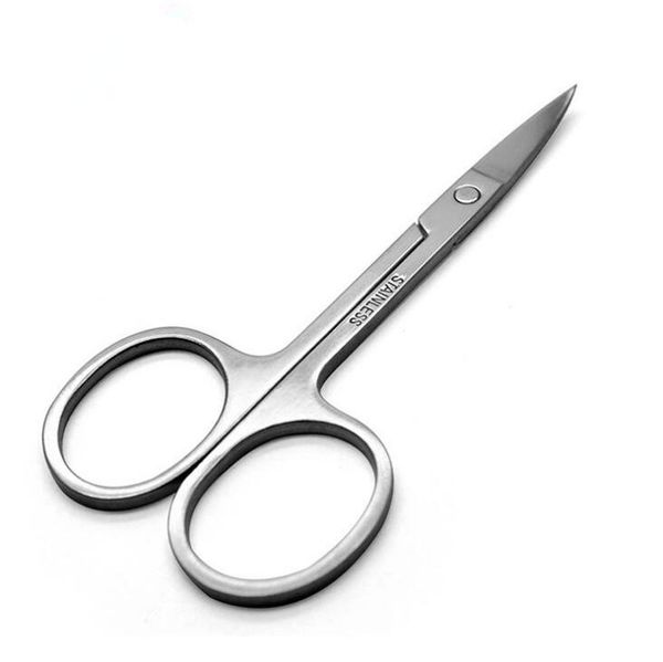 

2019 stainless steel eyebrow trimmer scissors beard trimmer scissor mini size shaving shear beard trimmer eyebrow