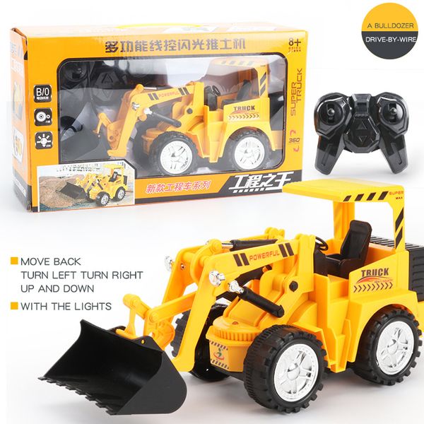 

rc wireless dumper truck toy remote control electric engineering truck vehicles excavator construction truck toy children games
