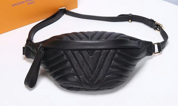 

3a quality m53750 37cm new wave bumbag belt bag waist handbags with dust bag dhl ing