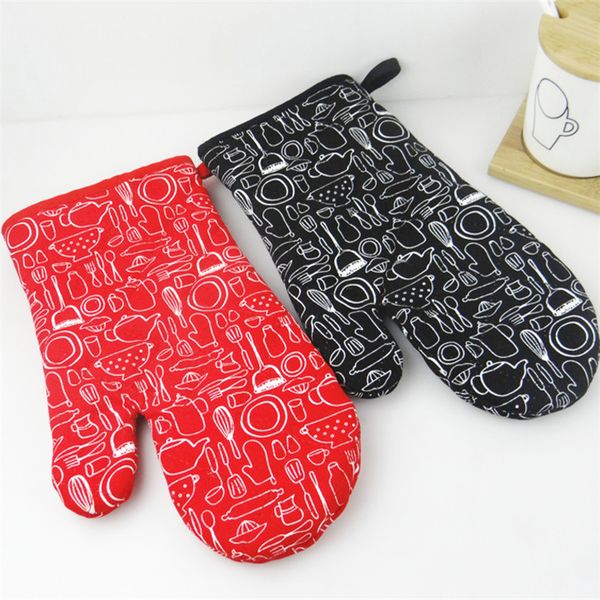 

микроволновая печь специальные анти горячие хлопчатобумажные перчатки кухня выпечки печь высокая термостойкость духовка утолщенной бытовой т