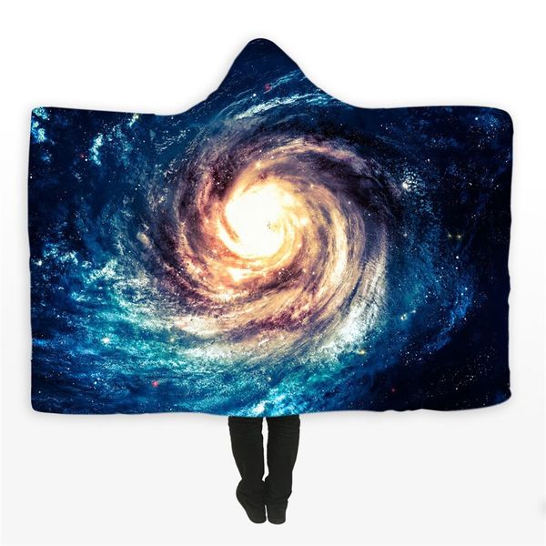 

hooded blanket cloak magic hat blanket nap air conditioning #c