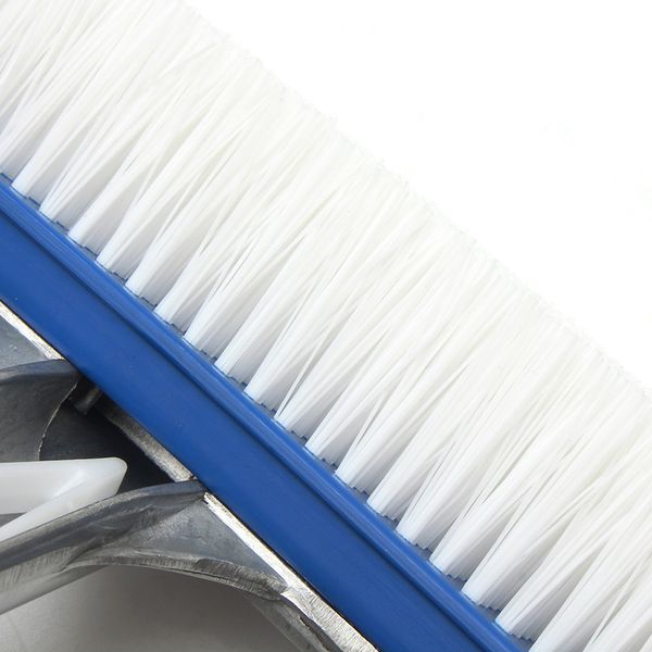 

2019 18" curved swimming pool cleaning tools spa wall & floor brush w/nylon bristles cleaner broom