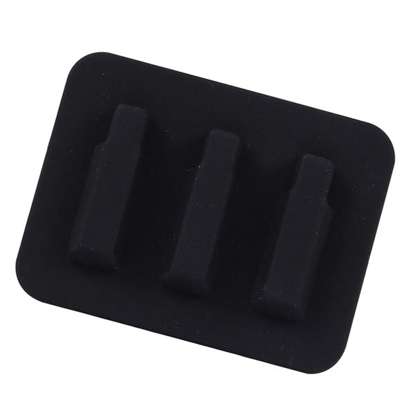 

7.5x6cm black guitar silencer guitar mute pad for acoustic electric guitar