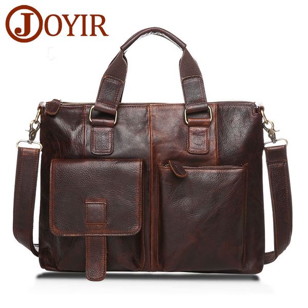 

2019 new fashion genuine leather bag messenger briefcase men lapcasual shoulder for designer handbags tote designer-handbags 2019
