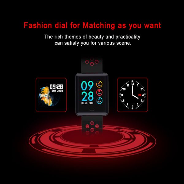 

smart watch men blood pressure waterproof smartwatch women heart rate monitor fitness tracker watch gps sport for android ios, Slivery;brown