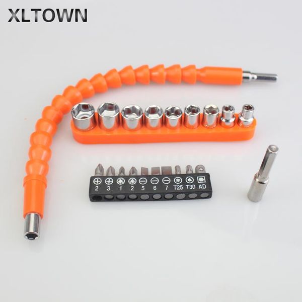 

xltown drill bits turning screwdriver rechargeable drill electric screwdriver bit multifunctional universal flexible shaft