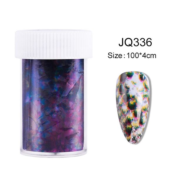 

europe and america style nail sticker innovative simulation pattern manicure nail art decal qrd88, Silver;gold