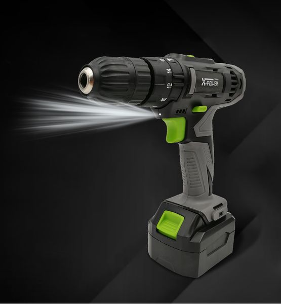 

18v1300ah 37 комплектов ударной дрели бытовой зарядки электроинструментов литиевой батареи